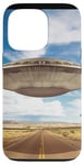 Coque pour iPhone 13 Pro UFO FUNNY THE END IS PRECHE 51 EXTERNETTOIRES Vaisseau SPATIAL VOLANT OVNI