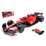 Ferrari Formula 1 SF-23 n°55 Carlos Sainz échelle 1/18 Bburago moulé sous...