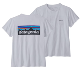 Patagonia P-6 Logo Responsibili-Tee, t-skjorte dame White 37567-WHI L 2021