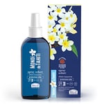 Helan, Monoï de Tahiti - Crème Solaire 30 Spray Corps Transparent avec Huile de Coco Beurre de Karité Vitamine E, Protection Solaire 30 SPF Moyenne sans Graisse ni Tache contre UVA Made in Italy 150ml