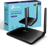 MR202 Box 4G, Routeur 4G LTE 150Mbps WiFi AC 750Mbps, 2 x SMA pour antenne Externe, 4 Ports Ethernet, antennes Amovibles, Modem Carte SIM pour Tout opérateur