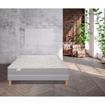 SIMMONS - Ensemble Duo Matelas Ressorts ensachés 160x200cm + Sommiers 2x80x200 cm - RSW3