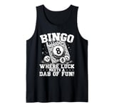 Bingo Where Luck Meets a Dab of Fun Tank Top