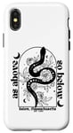 iPhone X/XS As Above So Below Witch Snake Spell Moon Feminist Case