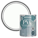 Rust-Oleum Peinture Blanche pour Portes & Fenêtres en PVC, Finition Satinée - Pierre de Lune 750ml