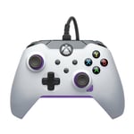 PDP 049-012-WPR accessoire de jeux vidéo Violet, Blanc USB Manette de jeu Analogique/Numérique PC, Xbox, Xbox One X, Xbox Series S, Xbox Series X - Neuf