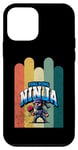 Coque pour iPhone 12 mini Ping Pong Ninja Smashing Services