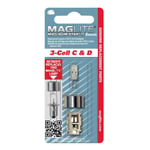 Maglite bulb LMXA301 for 3 Cell torch - Magnum Star II Xenon - single bulb pack