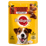 Pedigree Adult Pouch Multipack - Nötkött och lever i gelé 24 x 100 g