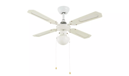 New Home Schoolhouse Fan - White