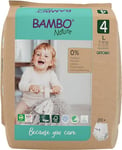 Bambo Nature Premium Training Pants, Size 4/L 7-12kg, 20PK, Pull Ups, Eco-Labelled Potty Training Pants, Training Nappy Pants, Secure & Comfortable, Discreet Pants for Active Day & Comfy Night's Sleep