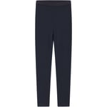 Hust & Claire Laki leggings i ull/bambus, Blue night