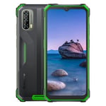 Blackview BV7100 Smartphone Incassable, 13000mAh Batterie 33W Charge Rapide, IP68/IP69K Téléphone Portable Robuste Étanche, Android 12 Helio G85 6Go+128Go, 6.58'' FHD+, 12MP Caméra, GPS NFC Vert