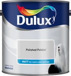 Dulux Smooth Emulsion Matt Paint - Polished Pebble - 2.5L - Walls and Ceiling