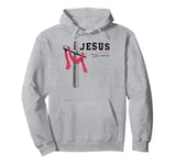 Jesus - King of Kings, 1 Cross 3 Nails 4 Given Christian Pullover Hoodie