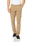 Dockers Men's Smart 360 Flex Alpha Skinny Trouser, New British Khaki, 31W 32L UK