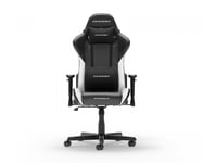 DXRacer FORMULA L Musta &amp; Valkoinen PVC Nahka