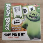 Angry Birds Party Game "How Pig r U?" 12,5x12,5cm-  dec3-