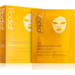 Rodial Vit C Energising Face Mask brightening and revitalising sheet mask with vitamin C 4 x 20 ml