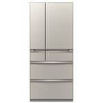 Mitsubishi Electric 700L Multi Drawer Fridge Freezer  - Stainless Steel