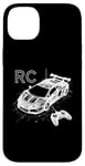 Coque pour iPhone 14 Plus Voiture RC 3D Wireframe - Télécommande Vintage Lover Racing Lover