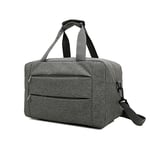 RAYKONG Sac de Cabine Ryanair 40 x 20 x 25 cm, Bagage Cabine,Bagage de Voyage Main Avion, Sac de Cabine,Sac de Voyage,Sangle réglable avec Renfort d'épaule.(Cab2-Invi-Gris)