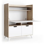 Vicco - Secrétaire bureau Berdi, Sonoma, 110 x 45 cm