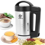 4 in 1 Soup Maker Mixer Blender Healthy Smoothie & Juicer Stainless Steel 900W