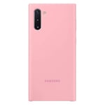 Samsung Coque Silicone Rose Galaxy Note 10