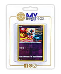 Deoxys 120/264 Holo ou Reverse (aléatoire) - Myboost X Épée et Bouclier 8 - Poing de Fusion Coffret de 10 Cartes Pokémon Françaises