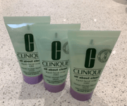 Clinique All About Clean Mild Liquid Facial Soap Perfect for Travel 30ml x 3