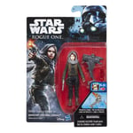 Star Wars Sergeant Jyn Erso Jedha Disney Rogue One Wave 2 Action Figure New UK