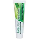 AloeDent Dentifrice Triple Action Aloe Vera Sans Fluor Fraîcheur Menthe Dentifrice(S) 100 ml