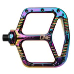 OneUp Components Aluminium Flat Pedals - Oil Slick