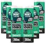 New Mint And Tea Tree Shower Gel 6x250ml A Shower Gel Multipack Wi Fast Shippin