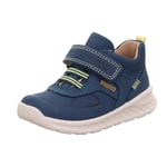 Superfit Baby Boys Breeze Gore-Tex Sneaker, Blau/Gelb 8030