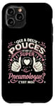 Coque pour iPhone 11 Pro Une Super Pneumologue Cadeau Pneumologue Pneumologie