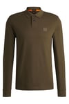 BOSS Mens Passerby Polo Shirt Open Green S