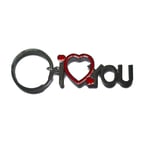 VALENTINES GIFTS FOR HIM OR HER - Key Chain Message I Love You