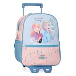 Disney Joumma Bags, La Reine des neiges Believe in the journey, sac à dos pour enfant, sac à dos scolaire, fabriqué en polyester, bretelles larges et réglables, plusieurs poches et compartiments.,