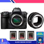 Nikon Z8 + FTZ II + 3 SanDisk 64GB Extreme PRO CFexpress Type B + Ebook ""Devenez Un Super Photographe"" - Appareil Photo Nikon