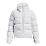 Women's Under Armour UA Storm ColdGear Infrared Hooded Down Jacket in White