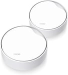 Deco WiFi 6 Mesh AX3000Mbps bi-bande avec PoE Deco X50-PoE(2-pack),Couverture de 420¿,1 port 2,5 Gbit/s + 1 port Gigabit,AI-Driven Mesh.[Y67]