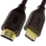 1m HDMI Cable 2.0 High Speed Lead for LED/OLED/QLED TV 4K HDR Ethernet GOLD