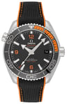 Omega 215.32.44.21.01.001 Seamaster Planet Ocean 600M Sort/Gummi Ø43.5 mm