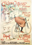 VITESS VéLO/CYCLES Rbvq - POSTER HQ 80x110cm d'une AFFICHE VINTAGE