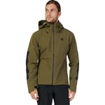 Fox Racing Mens Defend 3l Water Jacket [Olv Green] Outerwear, Green, UK