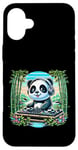 iPhone 16 Plus Funny Panda Dj Headphones Graphic for Men Women Kids Case