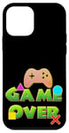 Coque pour iPhone 12 mini Game Over Vintage Retro Jeux Vidéo Gaming