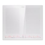 Induction Hob 60 cm Hot Plate Electric Cooker 4 Zones Flex 7200W  Touch White